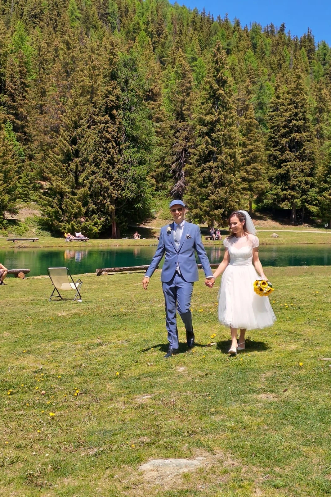 Il primo abito: eleganza in alta quota