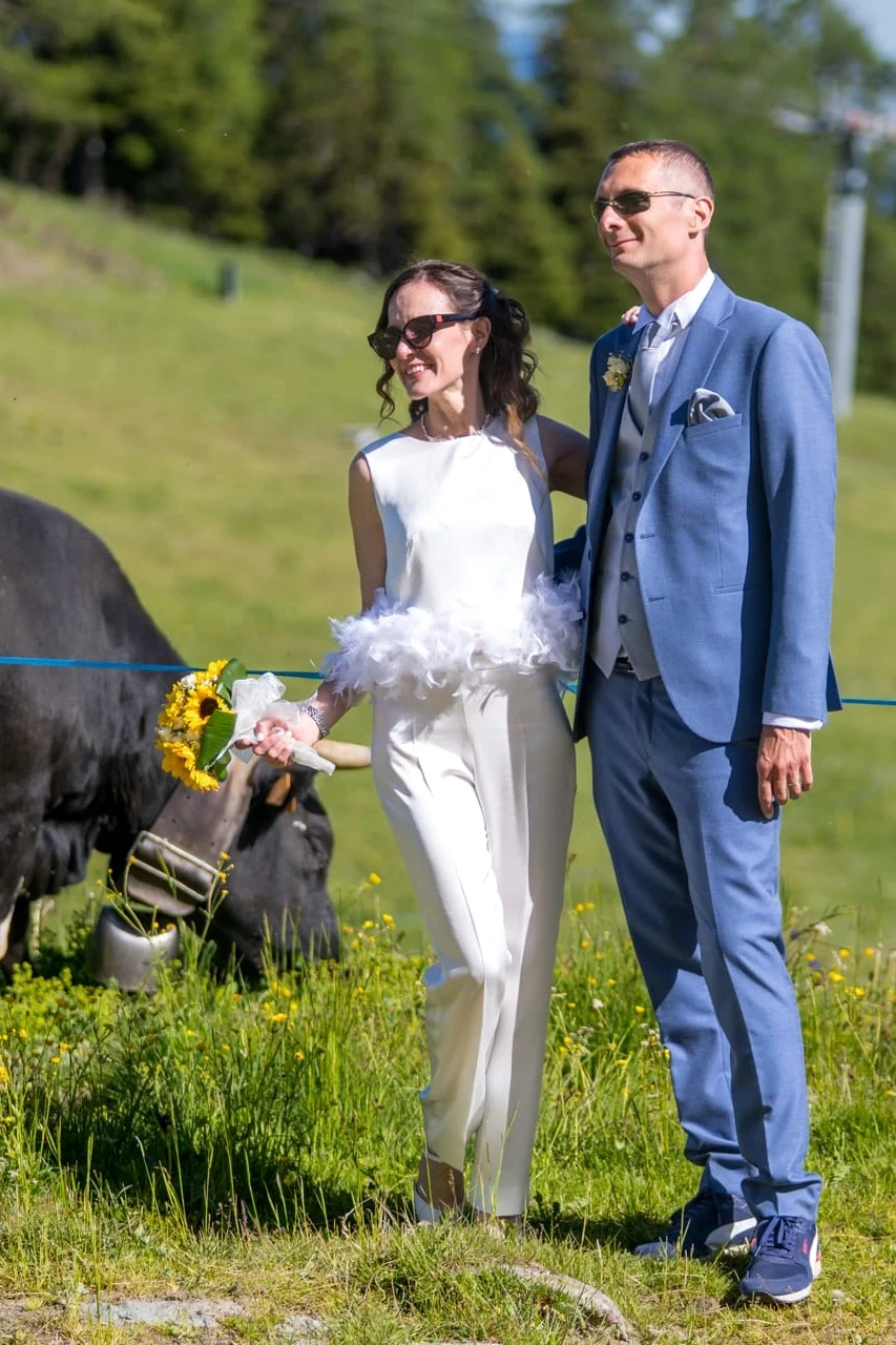 Il secondo look: pronta per i festeggiamenti