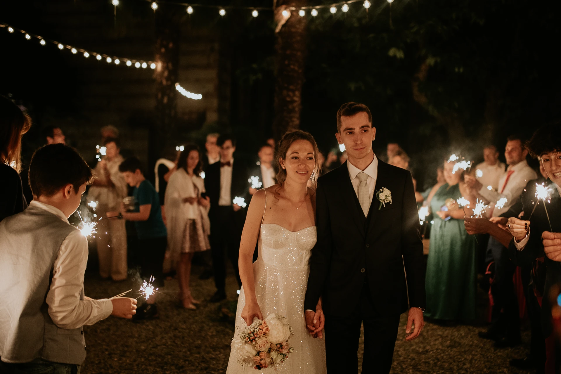 Il mio abito da sposa per il taglio della torta