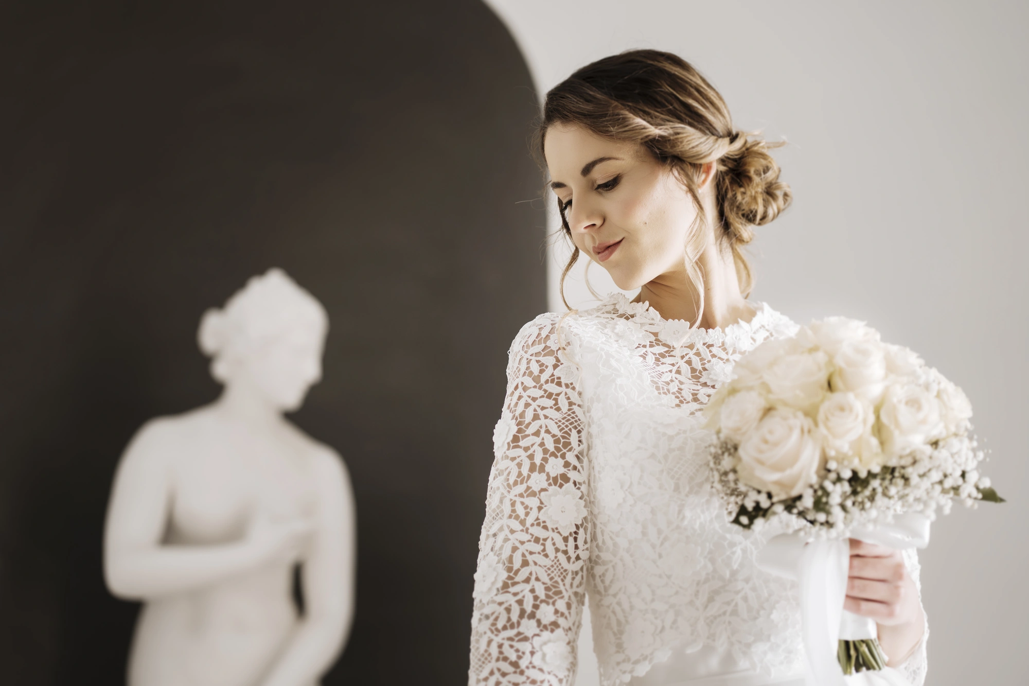 Abiti da sposa su misura ad Alessandria realizzati da Alinda Scudo